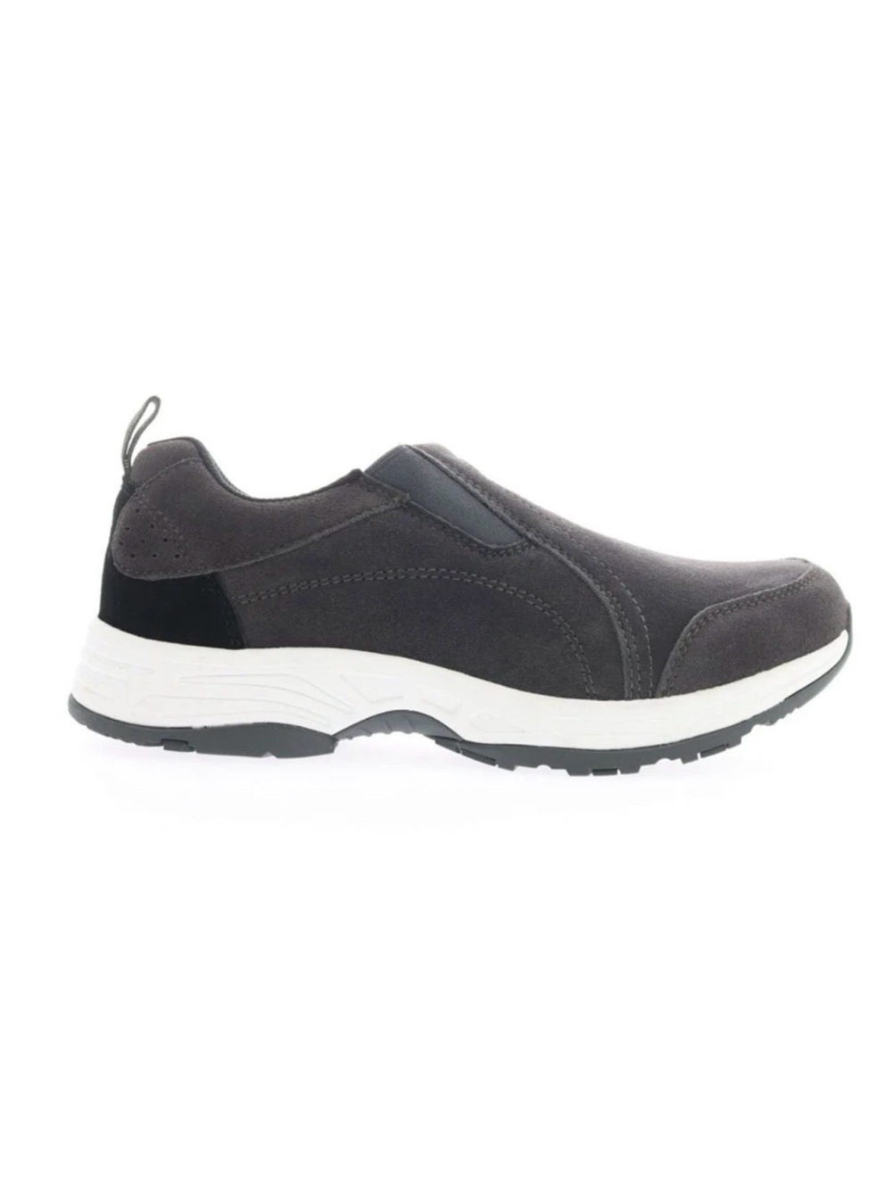 Propet Cash Mens Slip-On Shoe in Gray, Size 13, NEW